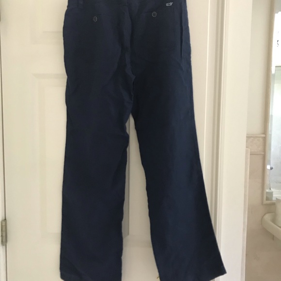 Vineyard Vines Linen Pants Sz 4 NWT - Picture 4 of 8